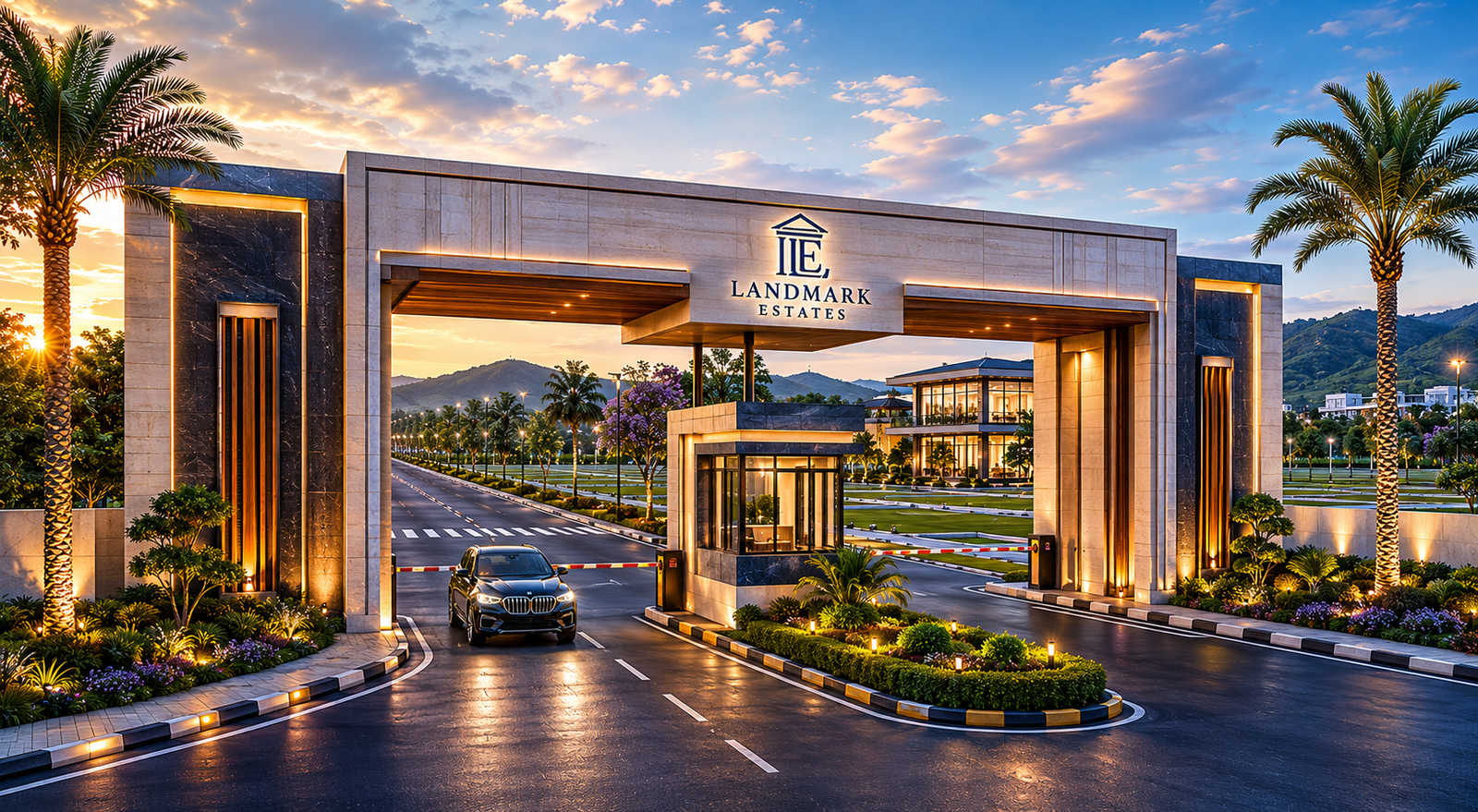 Landmark Estates residential plot project by Landmark Estates Vizag